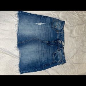 Altard state jean skirt